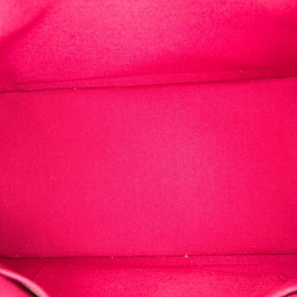 Pre-owned Louis Vuitton Monogram Vernis Alma BB Pink