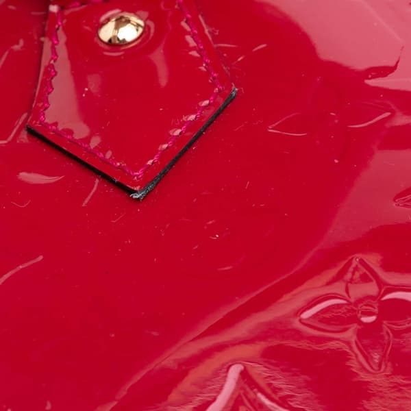Pre-owned Louis Vuitton Monogram Vernis Alma BB Pink