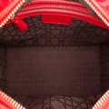 Miniatyrbilde 4 av 9: Pre-owned Dior Medium Patent Cannage Lady Dior Red