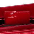 Miniatyrbilde 5 av 9: Pre-owned Dior Medium Patent Cannage Lady Dior Red