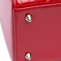 Miniatyrbilde 8 av 9: Pre-owned Dior Medium Patent Cannage Lady Dior Red