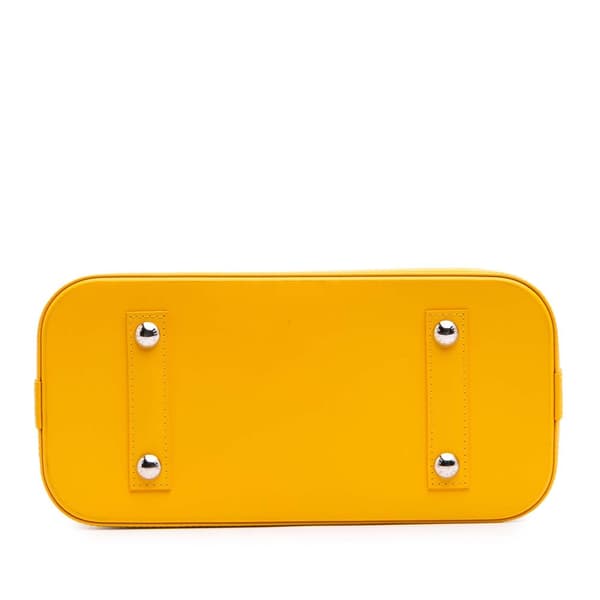 Pre-owned Louis Vuitton Epi Alma PM Yellow