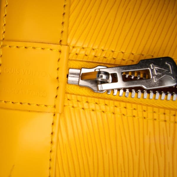 Pre-owned Louis Vuitton Epi Alma PM Yellow