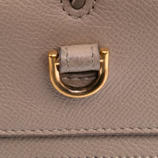 Pre-owned Celine Micro Grained Calfskin Belt Bag Brown