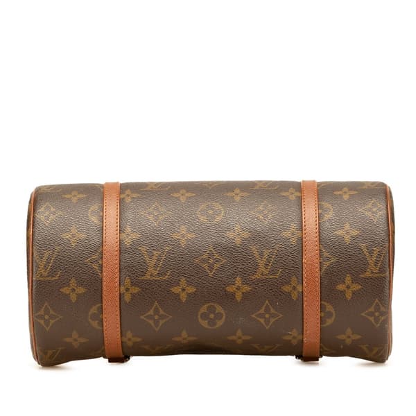 Pre-owned Louis Vuitton Monogram Papillon 26 Brown