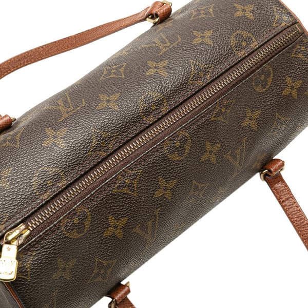 Pre-owned Louis Vuitton Monogram Papillon 26 Brown