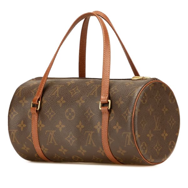 Pre-owned Louis Vuitton Monogram Papillon 26 Brown