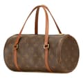 Miniatyrbilde 2 av 10: Pre-owned Louis Vuitton Monogram Papillon 26 Brown