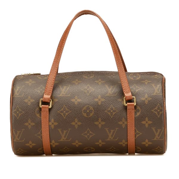 Pre-owned Louis Vuitton Monogram Papillon 26 Brown