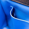 Miniatyrbilde 8 av 10: Pre-owned Dior Oblique Velvet Diorama Satchel Blue