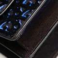 Miniatyrbilde 9 av 10: Pre-owned Dior Oblique Velvet Diorama Satchel Blue