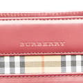 Pikkukuva 7 / 10: Pre-owned Burberry House Check Trimmed Leather Handbag Red
