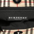 Miniatyrbild 5 av 10: Pre-owned Burberry House Check Canvas Handbag Brown