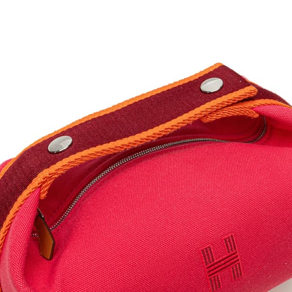 Pre-owned Hermès Small Canvas Bride A Brac Pink