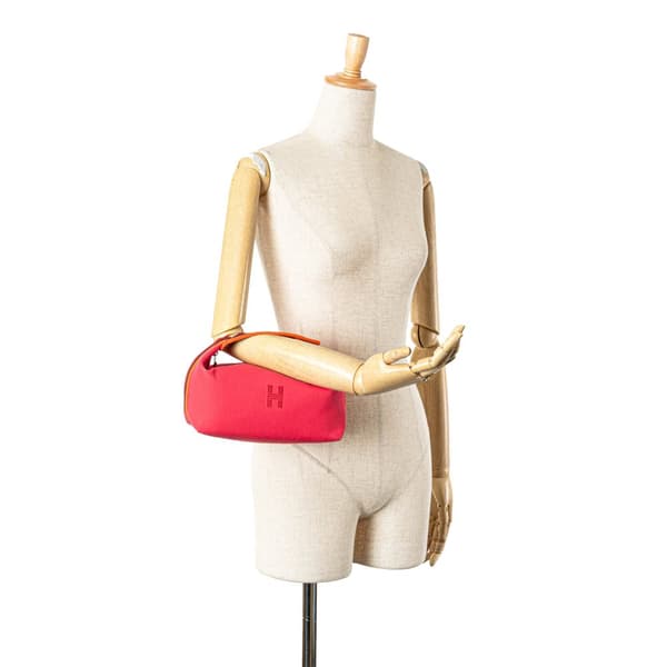 Pre-owned Hermès Small Canvas Bride A Brac Pink