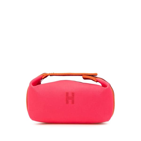 Pre-owned Hermès Small Canvas Bride A Brac Pink