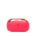 Pikkukuva 1 / 10: Pre-owned Hermès Small Canvas Bride A Brac Pink