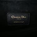 Miniatyrbild 5 av 9: Pre-owned Dior Mini Grained Calfskin Saddle Black