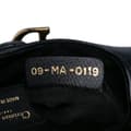 Miniatyrbild 6 av 9: Pre-owned Dior Mini Grained Calfskin Saddle Black