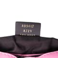 Miniatyrbillede 6 af 10: Pre-owned Fendi Mini Zucca Embossed Leather Baguette Satchel Pink