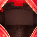 Miniatyrbilde 4 av 10: Pre-owned Dior Medium Patent Cannage Lady Dior Red