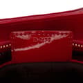 Miniatyrbilde 5 av 10: Pre-owned Dior Medium Patent Cannage Lady Dior Red