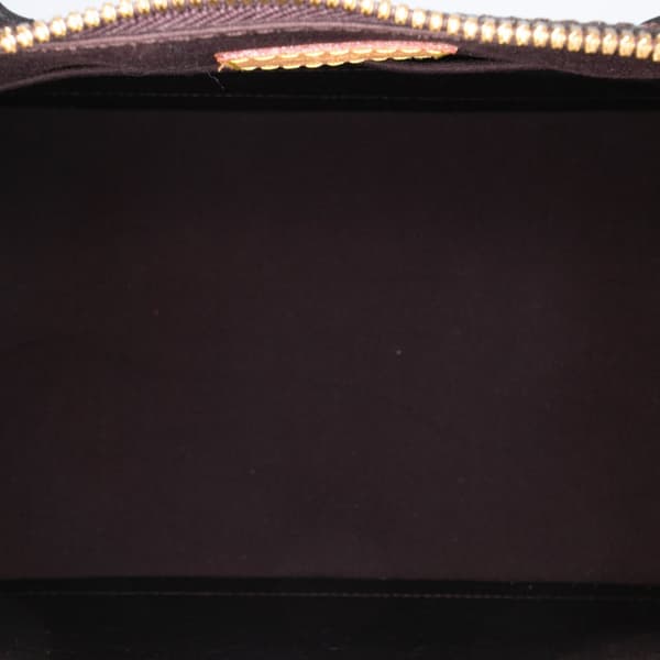 Pre-owned Louis Vuitton Monogram Vernis Alma GM Purple