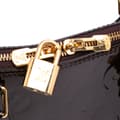 Miniatyrbild 7 av 10: Pre-owned Louis Vuitton Monogram Vernis Alma GM Purple