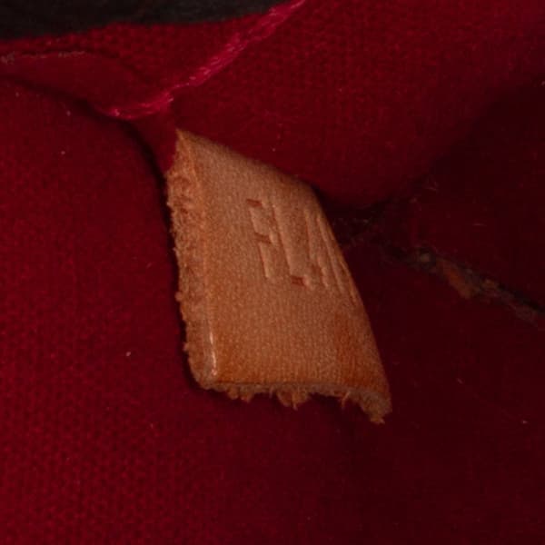 Pre-owned Louis Vuitton Monogram Vernis Alma BB Red