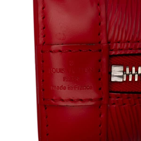 Pre-owned Louis Vuitton Epi Alma BB Red