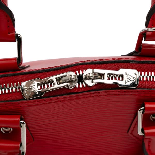 Pre-owned Louis Vuitton Epi Alma BB Red