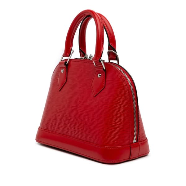 Pre-owned Louis Vuitton Epi Alma BB Red