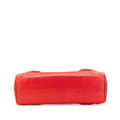 Miniatyrbillede 3 af 10: Pre-owned Bottega Veneta Leather Intrecciato Top Handle Bag Red