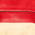 Miniatyrbillede 5 af 10: Pre-owned Bottega Veneta Leather Intrecciato Top Handle Bag Red