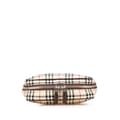 Miniatyrbild 3 av 10: Pre-owned Burberry House Check Canvas Vanity Bag Brown