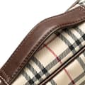 Miniatyrbild 9 av 10: Pre-owned Burberry House Check Canvas Vanity Bag Brown