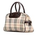 Pikkukuva 2 / 10: Pre-owned Burberry House Check Canvas Handbag Brown