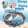 Miniatyrbild 3 av 5: Bomclap Strandväska, Reseväska för simning  – Vattentät & Vikbar Simväska till Strand, Pool, Resor, Gym
