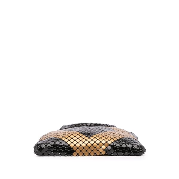 Pre-owned Bottega Veneta Brass Beaded Handbag Black