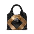Miniatyrbillede 1 af 10: Pre-owned Bottega Veneta Brass Beaded Handbag Black