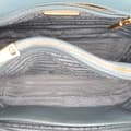 Miniatyrbilde 4 av 9: Pre-owned Prada Small Saffiano Lux Promenade Blue