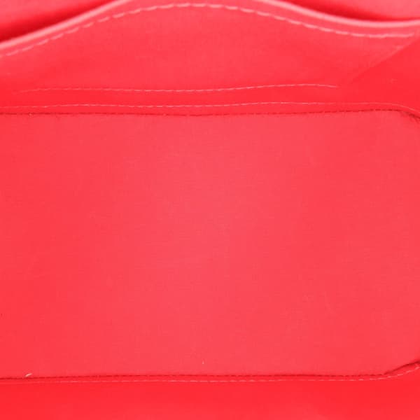 Pre-owned Louis Vuitton Monogram Vernis Alma BB Red