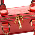 Miniatyrbilde 7 av 10: Pre-owned Louis Vuitton Monogram Vernis Alma BB Red