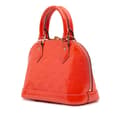 Miniatyrbilde 2 av 10: Pre-owned Louis Vuitton Monogram Vernis Alma BB Red
