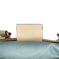 Miniatyrbilde 6 av 10: Pre-owned Gucci Yuko Higuchi Medium Coated Canvas Ophidia Web Satchel White