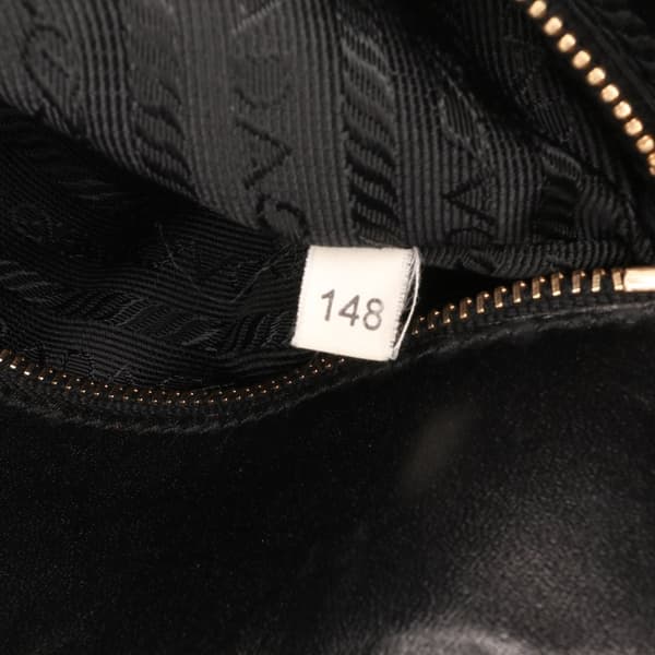Pre-owned Prada Tessuto Satchel Black