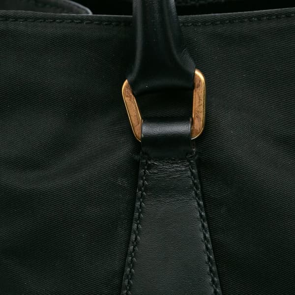 Pre-owned Prada Tessuto Satchel Black