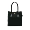 Pikkukuva 1 / 10: Pre-owned Prada Tessuto Satchel Black