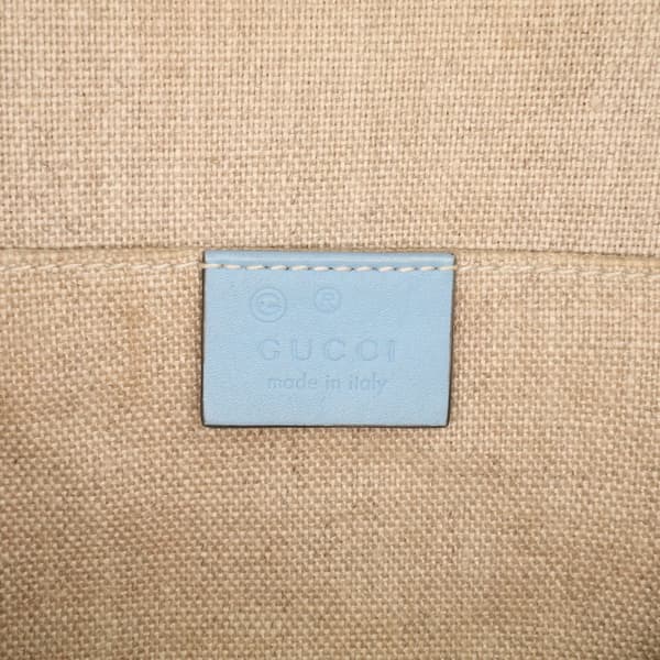 Pre-owned Gucci Mini Microguccissima Dome Satchel Blue