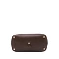 Miniatyrbillede 3 af 10: Pre-owned Gucci Medium GG Canvas Charm Dome Satchel Brown